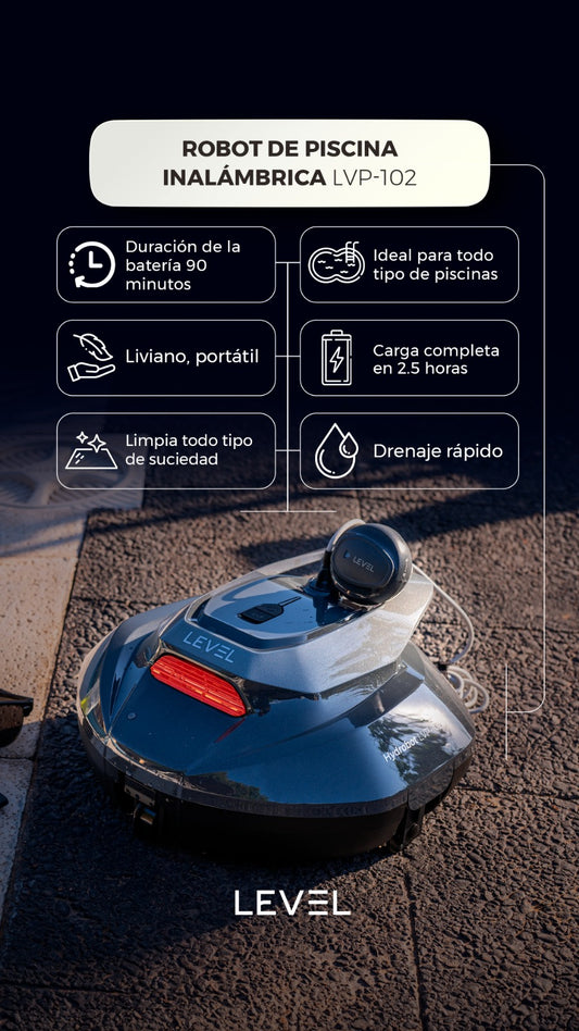 ASPIRADORA ROBOT PARA PISCINA